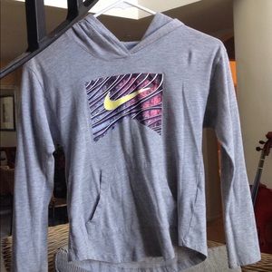 Nike jacket w/ hoodie and pocket